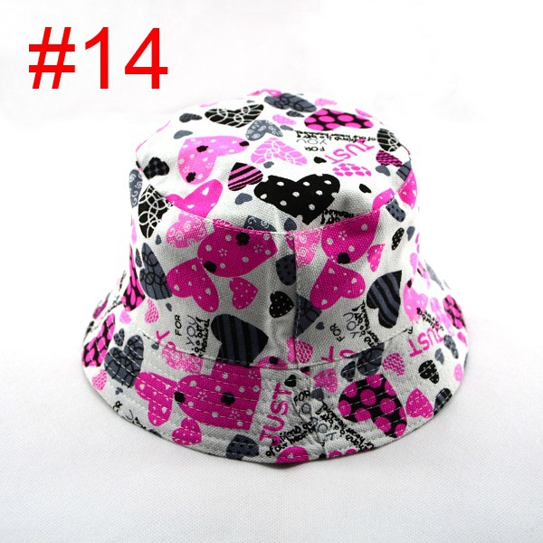 Bnaturalwell Kids Bucket Hat Sewing Pattern Baby Infant Toddler Child, Boy, Girl Hat Sewing Pattern Cotton sunhat 1pc H391: Color 14