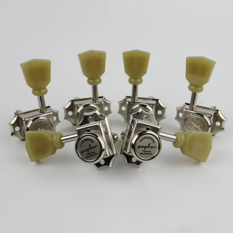 1 zestaw kluczy do gitary elektrycznej guyker 3 r 3l vintage deluxe z niklowanymi kołkami