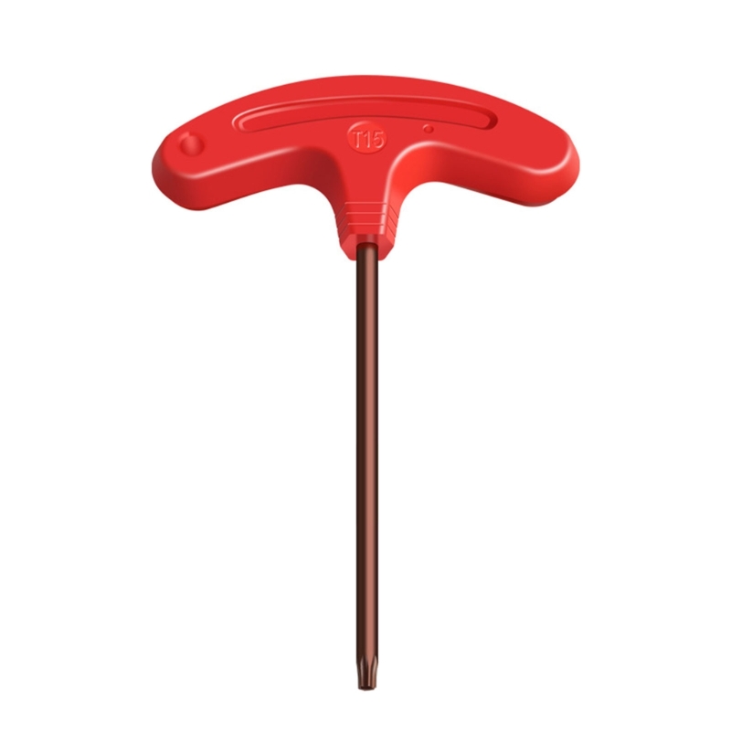 Kleine Torx-schroevendraaier T-greepsleutel Sleutelsleutel voor handboormachines Handgereedschap: Blauw