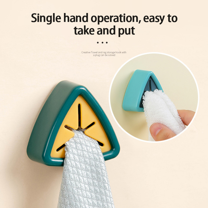 Soporte para Colgar Toalla de Baño, Organizador para Paño de Lavado, Estante de Almacenamiento de Toallas, Clip, Accesorios de Cocina, Herramienta