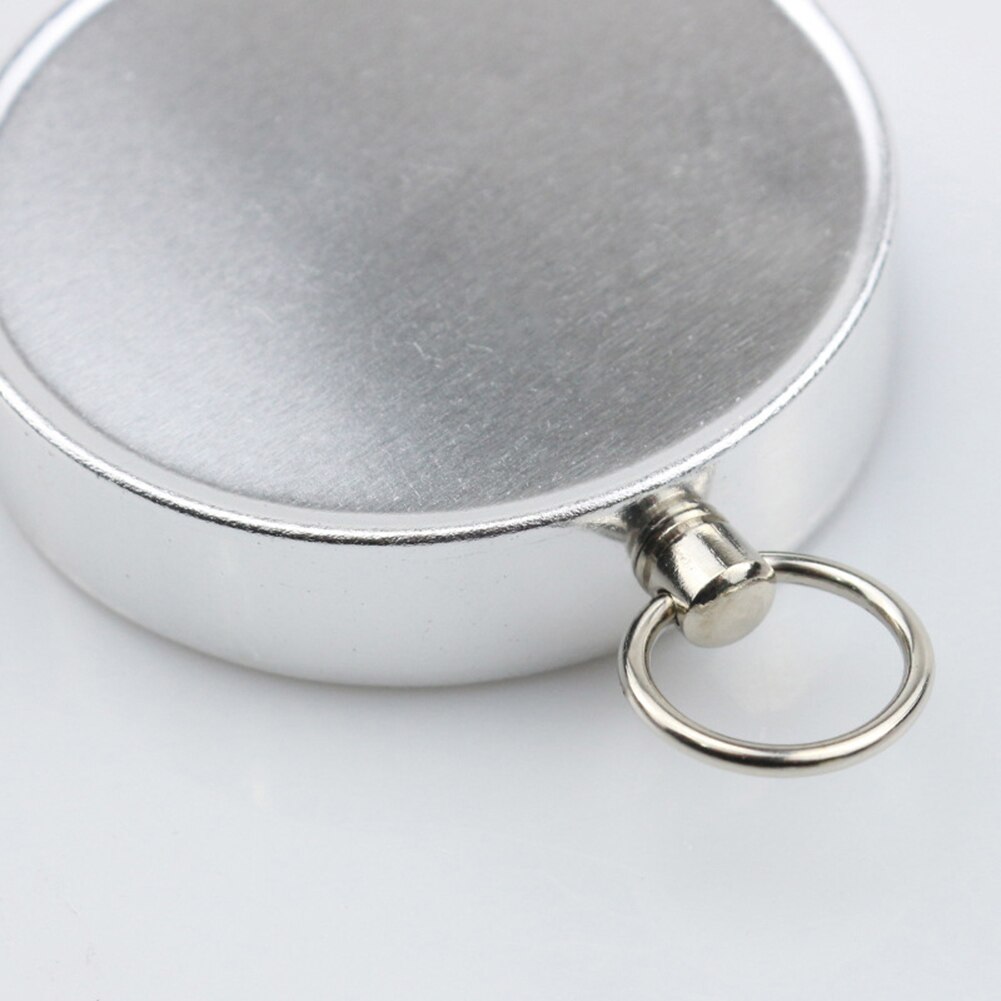 Mini Pocket camping travel mini compass hiking navigation aluminum compass high precision anti-interference compass