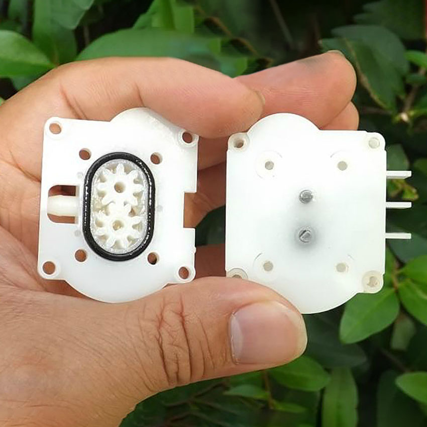 miniature gear pump DC motor water pump DC 5V 0.4L/min oil pump Self-priming pump micro water drilling machine