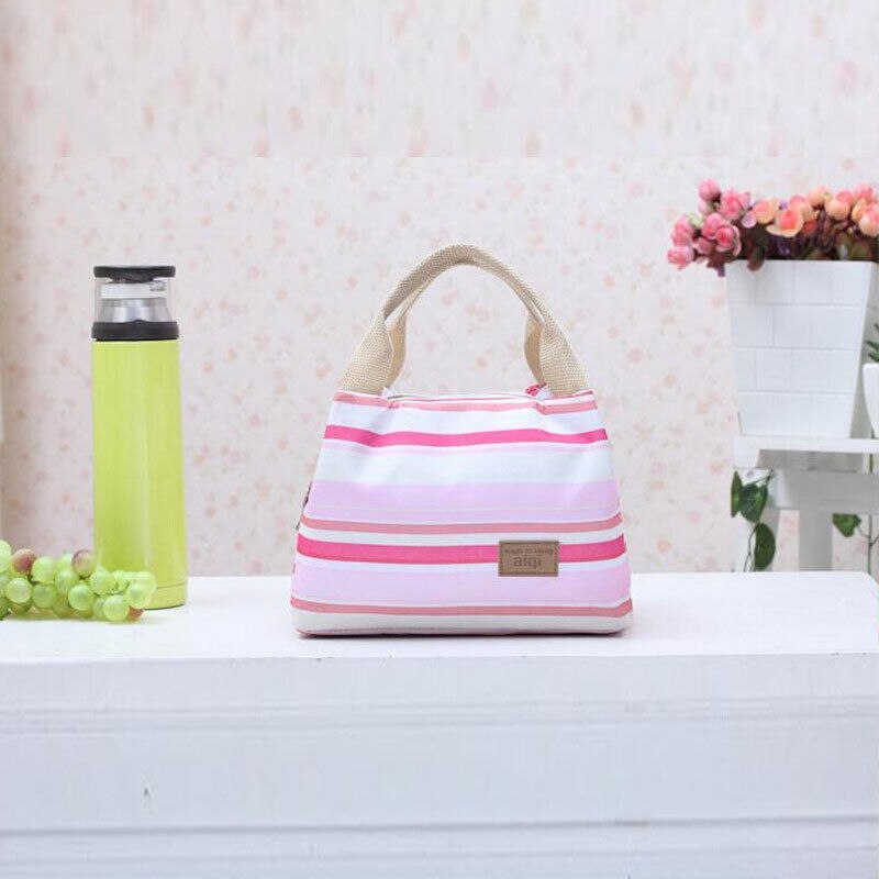 Geïsoleerde Koeler Lunch Tas Picknick Opbergdoos Werk Mannen/Vrouwen Kids School Doos School Office Picknick Thermische Koeler Zip carry Tote: 2