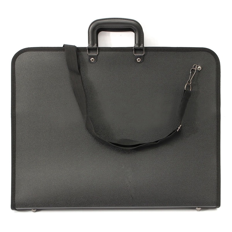 PP A3 Portfolio Expanding Folder File Organiser Office Document Carry Case Waterproof Painting Board Bag Carry Case