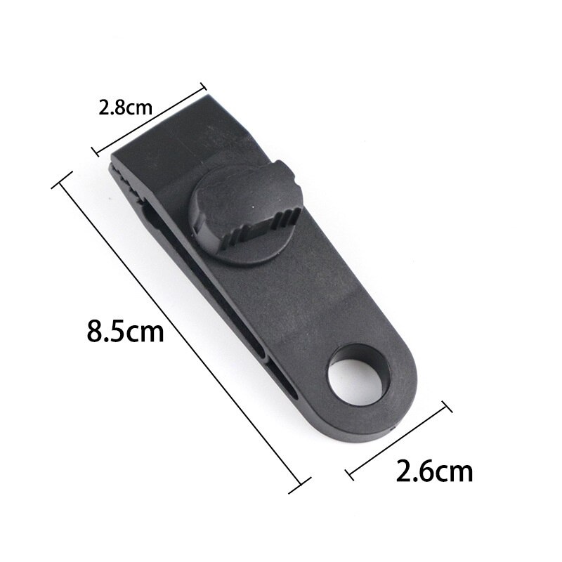 12pcs Clips Heavy Duty Durable Premium Lock Grip Awning Clamp for Canopies Camping Tarps Caravan