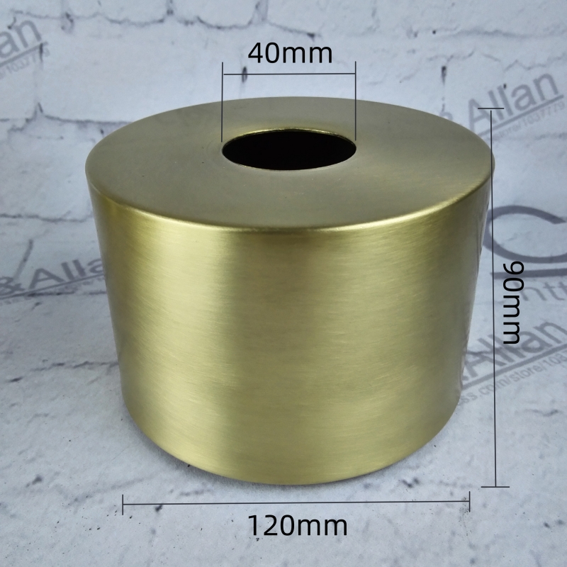 Messing Lampenkap Minimalistische Industriële Stijl Japanse Bureaulamp Vloerlamp Wandlamp Hal Diy Verlichtingsaccessoires: Rood