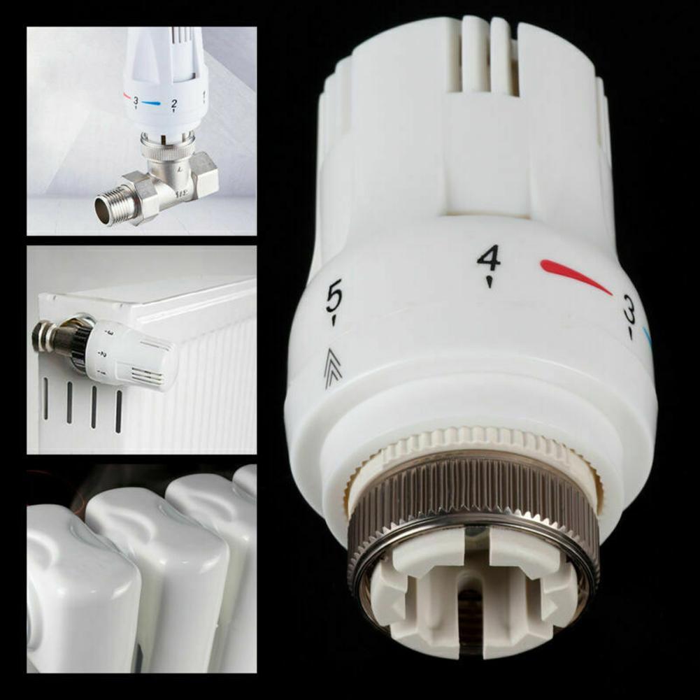 230V Thermostatic Radiator Valve Pneumatic Temperature Heater Control Valve Remote Controller Radiator Head For Heating System