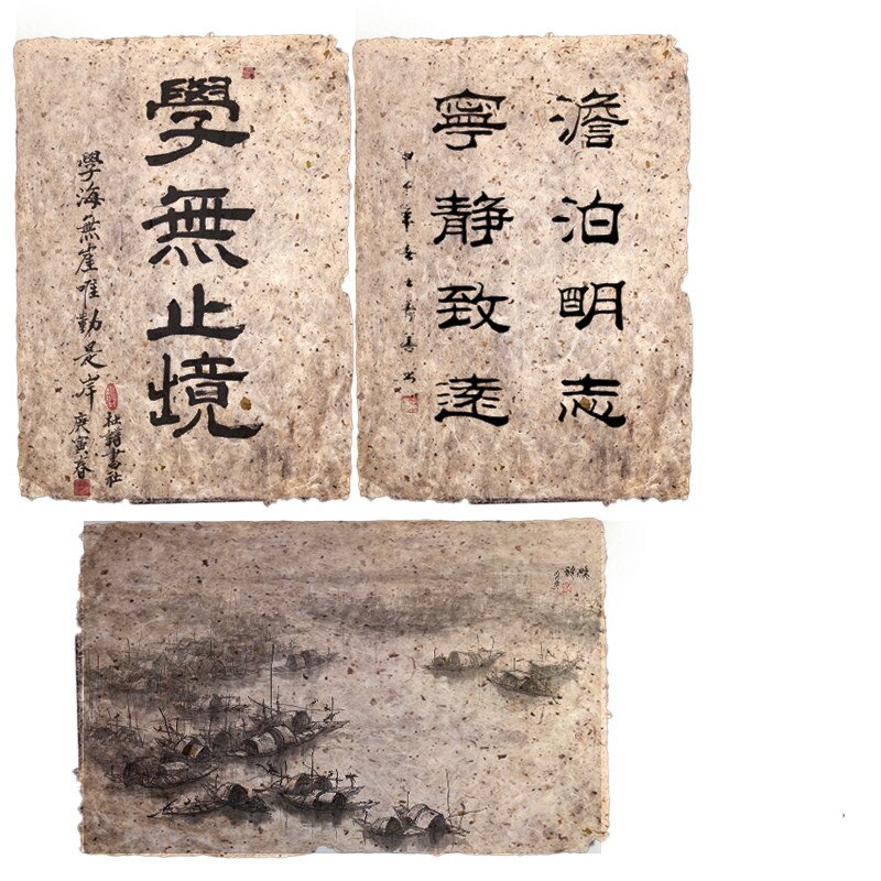 Papier Xuan chinois semi-mûr, papier de mûrier chinois, méthode Antique, peinture de calligraphie faite à la main, papier de riz, 30x40cm