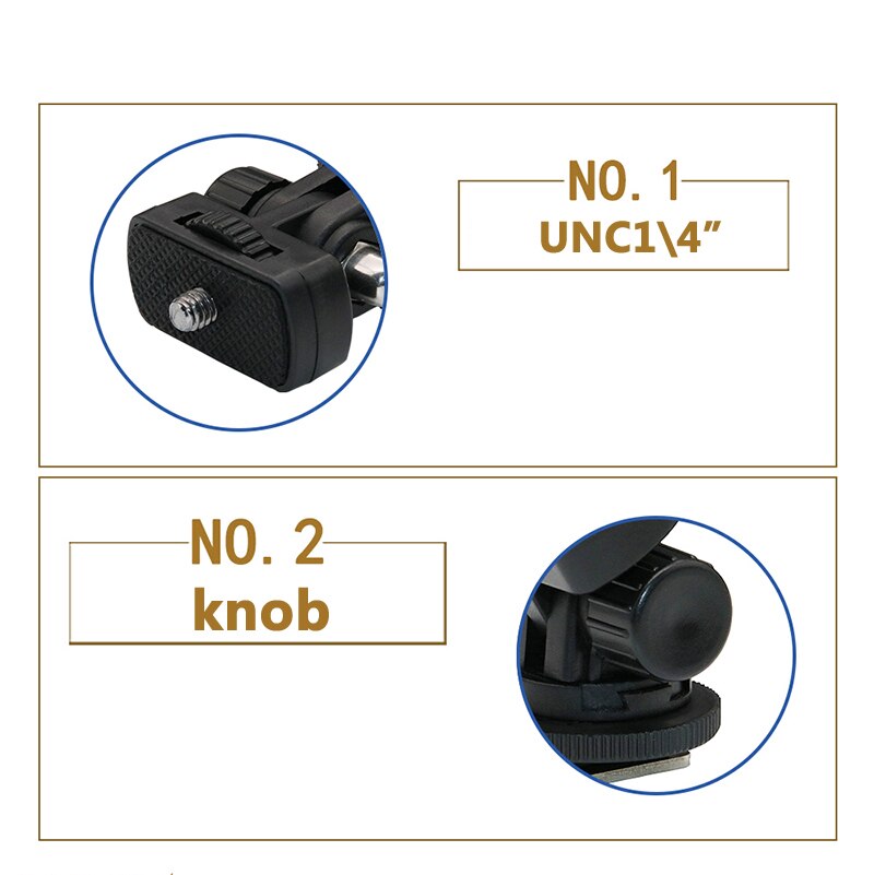 Camera Shoe Mount Converteren Naar UNC1 \ 4 "Adapter Dslr Monitor Shoe Beugels Slr Flitslicht Connector fotografie Accessoire