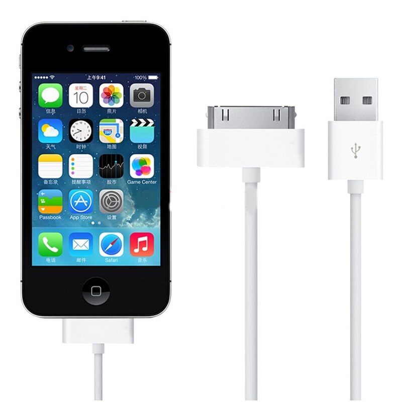 Cherie 30 Pin Datenkabel Lade Draht Kabel Für iPhone 4 s 4 s 3GS 3G iPod Nano iPad 1 2 3 ladegerät USB Kabel Telefon Ladekabel