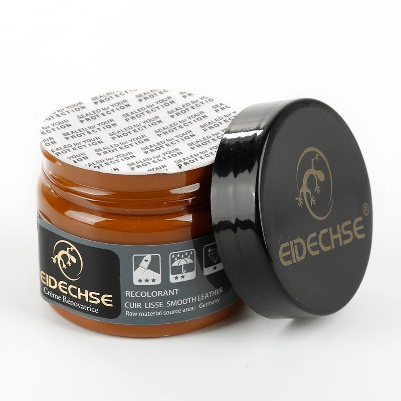 De cuero, reparación de la crema de reparación, restauración herramienta de asiento de Auto sofá abrigos agujeros cero grietas de restauración para coche 50ml: Light Brown