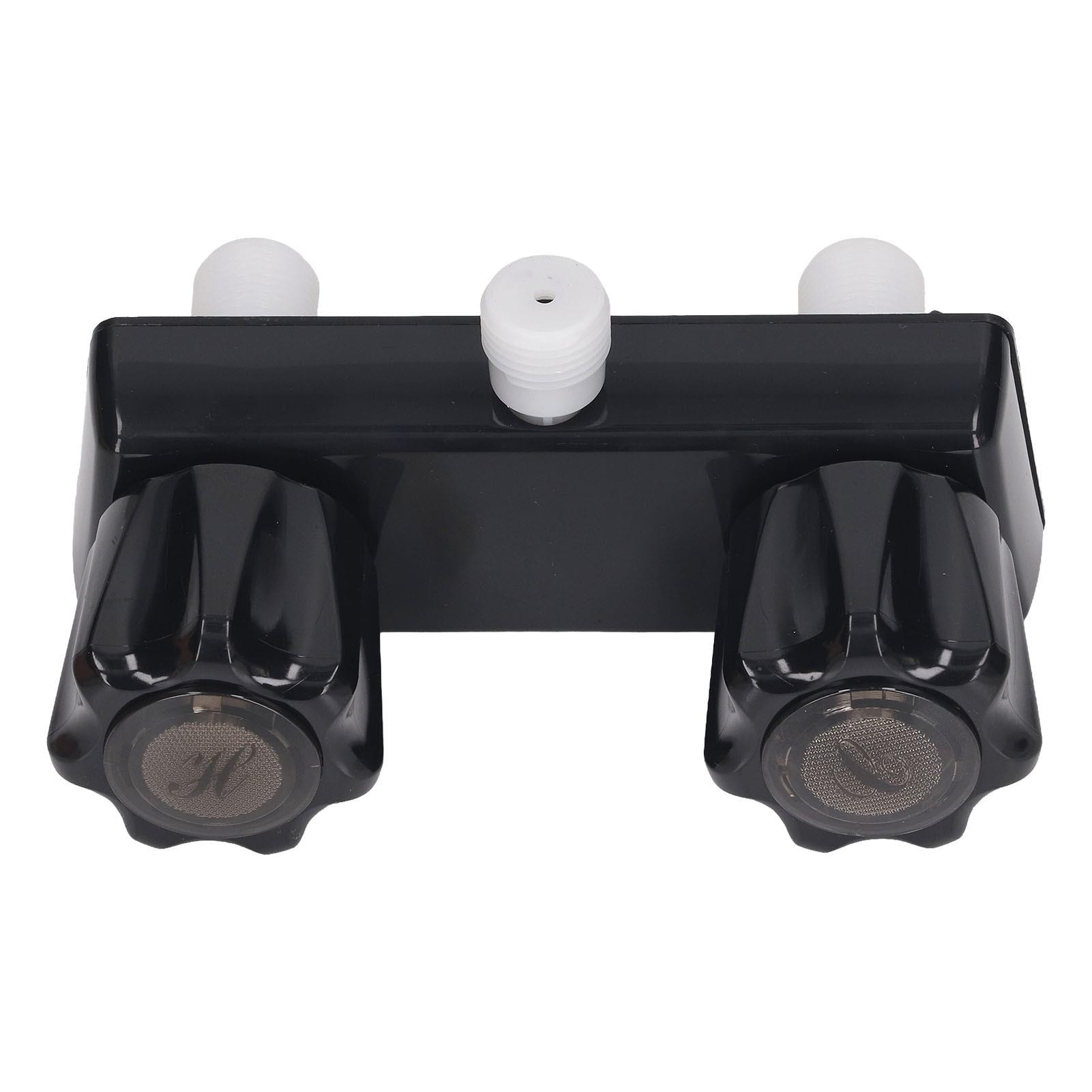 Rubinetto per doccia per camper con doppi manopole e deviatore - Controllo miscelatore per camper e camper