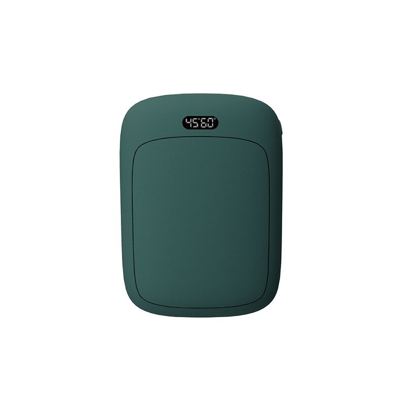 Aquecedor de mão elétrico duplo-lado de aquecimento mini portátil de segurança mão usb mais quente bonito bolso handwarmer aquecedor de inverno para as mãos: Green