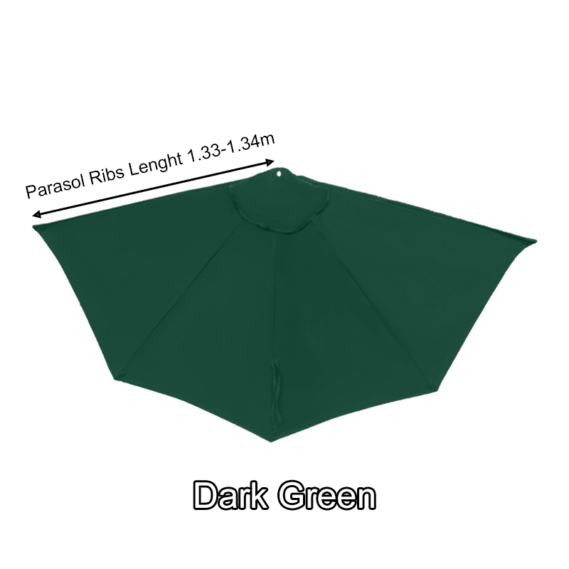 Medio Parasol para exteriores, tela reemplazable para pared, medio paraguas semicircular, tela superior sin soporte, toldo parasol: Morado