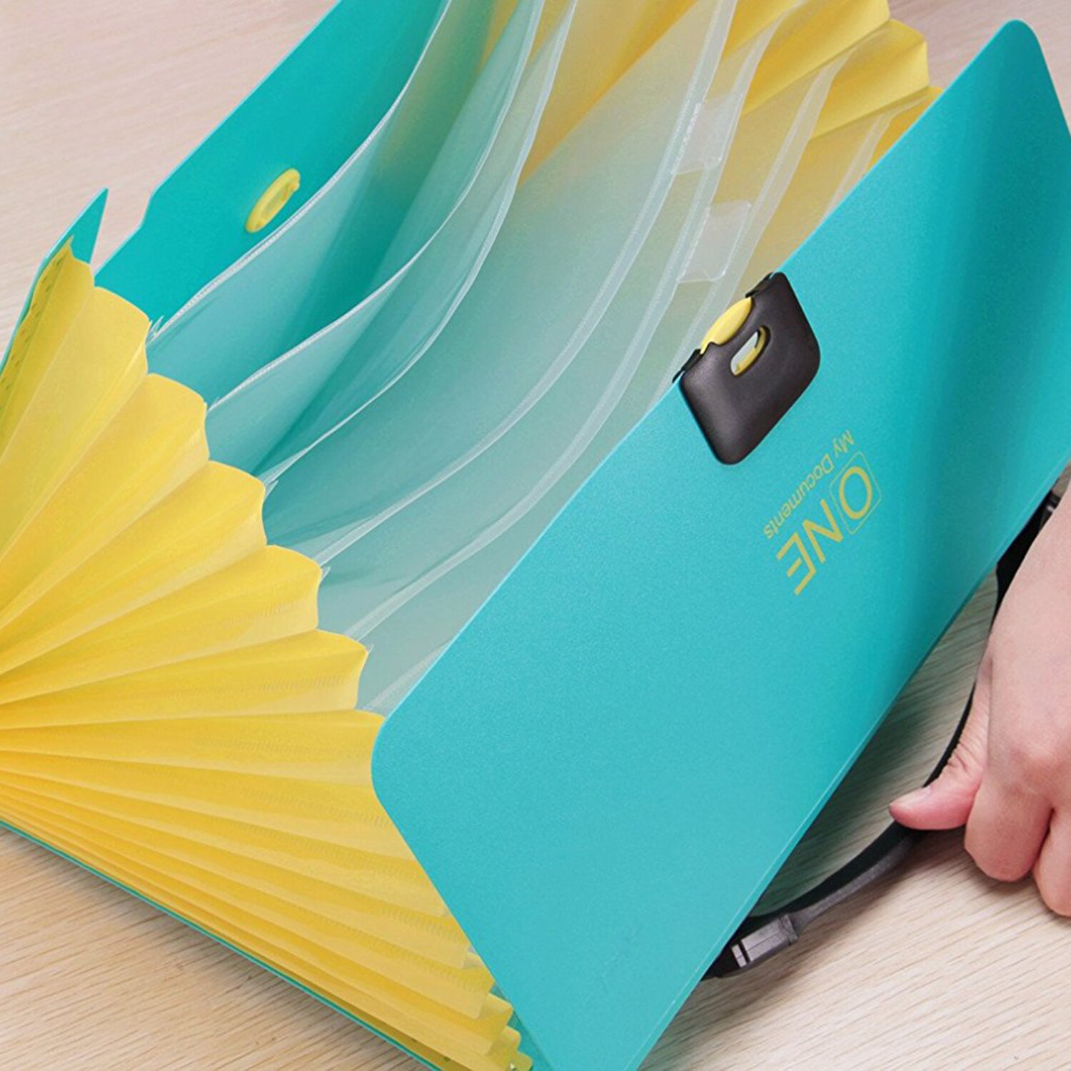 Accordion Folder Expand The Folder With The Handle 13 Pages A4 Size