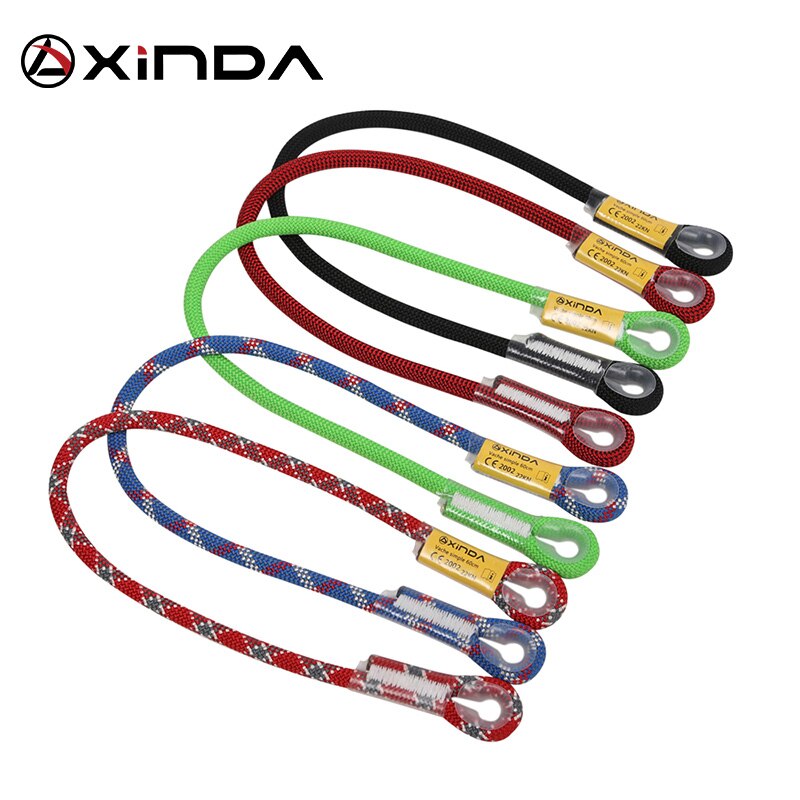 Xinda Rock Climbing 10.5mm Dynamic Lanyard Protective Eye-to-eye Sling Mountaineering Equipment
