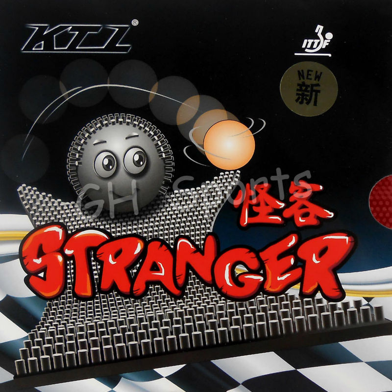 KTL Stranger Long Pips Out Table Tennis top sheet Rubber Without Sponge ( Topsheet , OX ) racquet sports