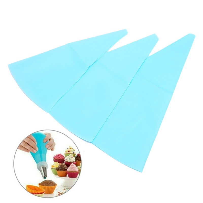 Reusable Silicone TPU Pastry Bag Piping Cake Pastry DIY Cupcake Decorating Pastry Bags Kitchen Cakes Supplies