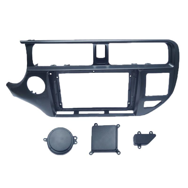Audio Radio Dash Frame Voor Kia Rio 9 Inch Grote Scherm Stereo Dash Mount Panel Frame