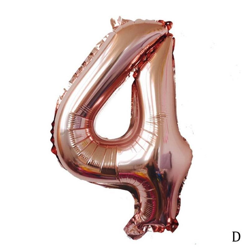 Digital Birthday Balloon 40-inch Floating Aluminum Decoration Wedding Film Balloon Decoration Scene I7I1: 4