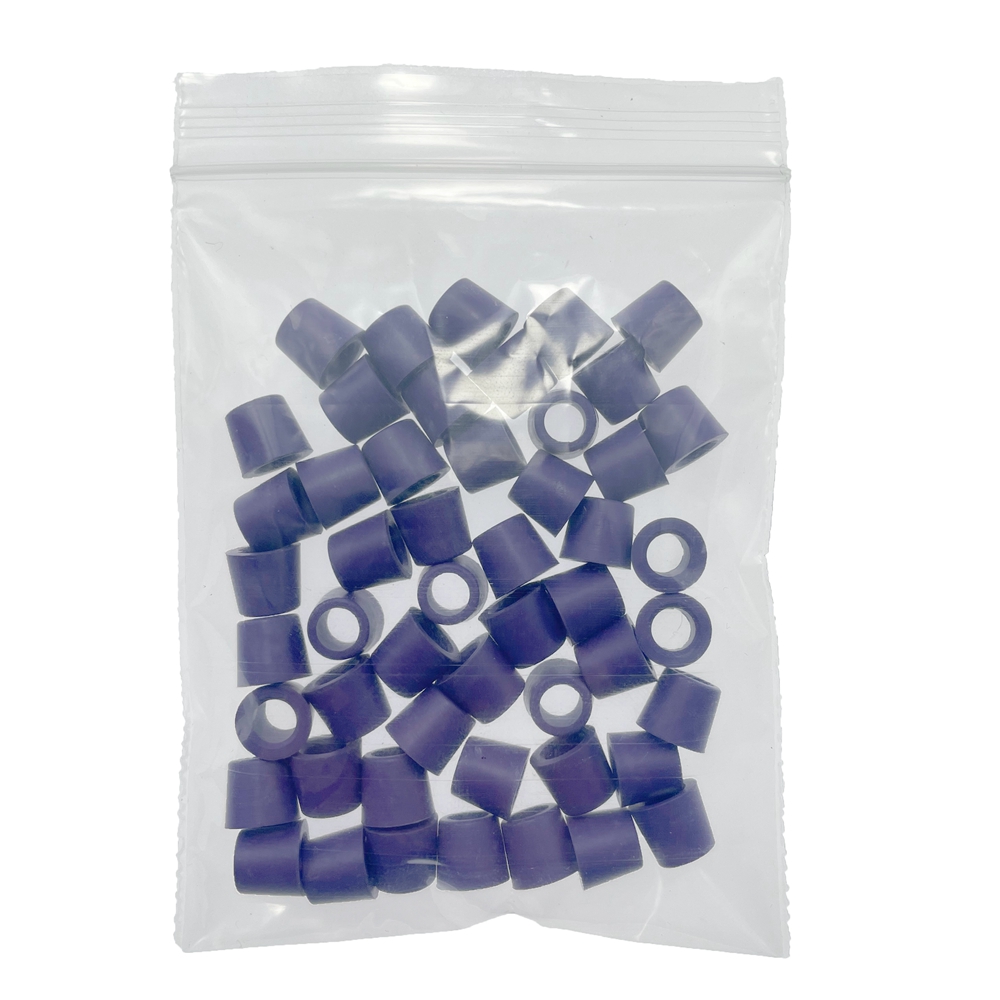 50pcs, air conditioning 1/4'' Charging Hose,1/4'' 5/16'' 3/16'' Valve Gasket, Manifold Repair Seal Kit Replacement,: PURPLE