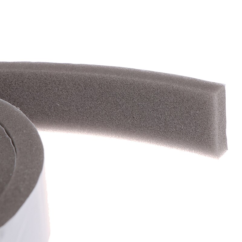 ! Waterproof 2M Door Window Sealing Strips Sound-Proof Foam Sticky Tape Noise Insulation Excluder Tape Roll Sealing Strip