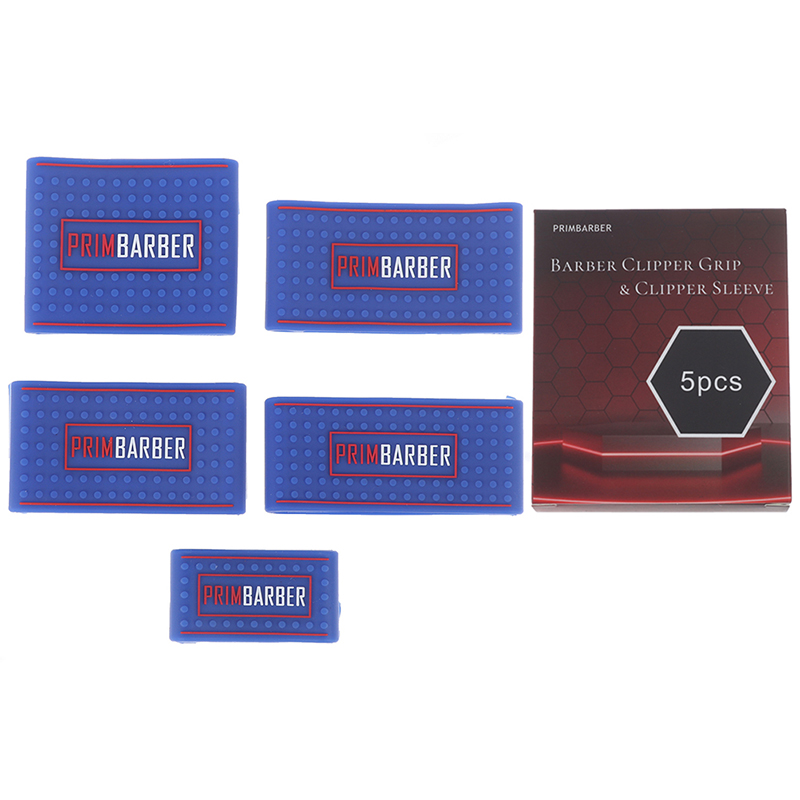 5 st/set halkfri barberare clipper greppband ärm hårklippare hållare lock: -bl