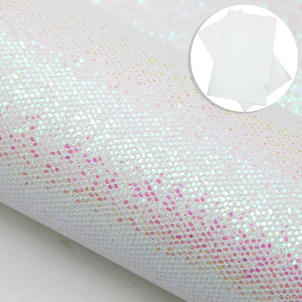 20*34cm tykke glitter støt tekstur kunstskinn stoffark til å lage håndlagde øredobber sløyfer ,1 yc 9915: 1099770007