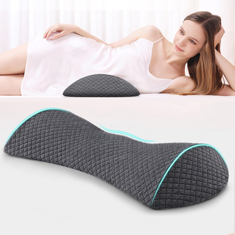 Memory Foam Zwangerschap Kussen Vrouwen Zwangere Body Ondersteuning Taille Kussen Orthopedische Side Sleeper Back Massage Kussen Beddengoed Slaap