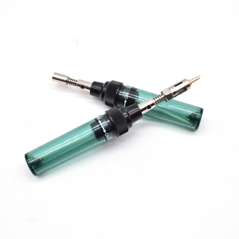 Przenośny długopis w kształcie gazu lutownica mały gaz wypełniony gazem wielofunkcyjny palnik robić spawania robić spawania domowego lutowania gazowego iro