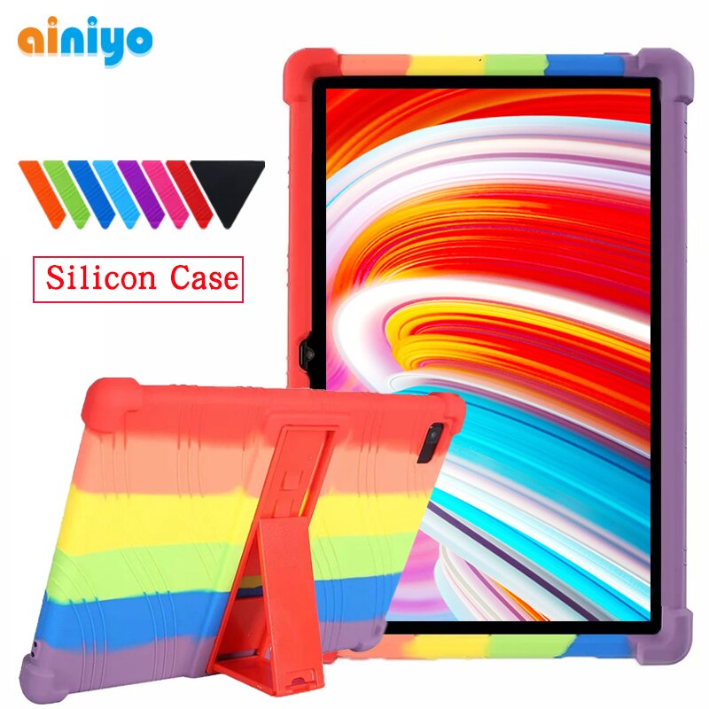Silicone Cover Case for Teclast P20hd Stand Thickened Stand Soft Cover for Teclast P20 HD M40 Tablet PC