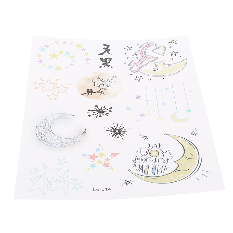 Kerstmis Carnaval Party Lichtgevende Tijdelijke Stickers Kerst Decoratie Jaar Decor Party Decoratie 1 Pc