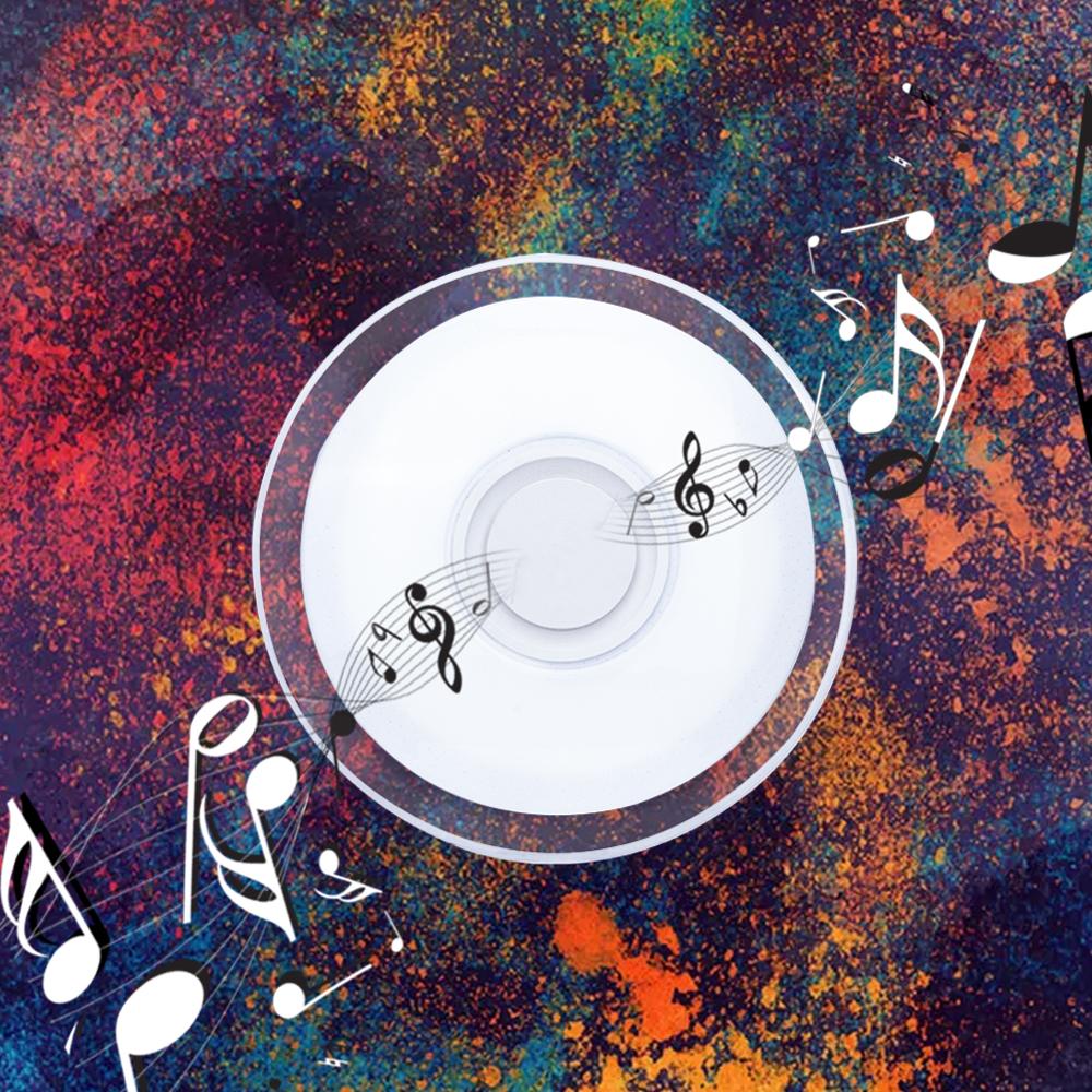 RGB Mordern LED Ceiling Light Dimmable 220V APP Remote Control Bluetooth & Music Speaker Colorful bedroom living room Smart Lamp