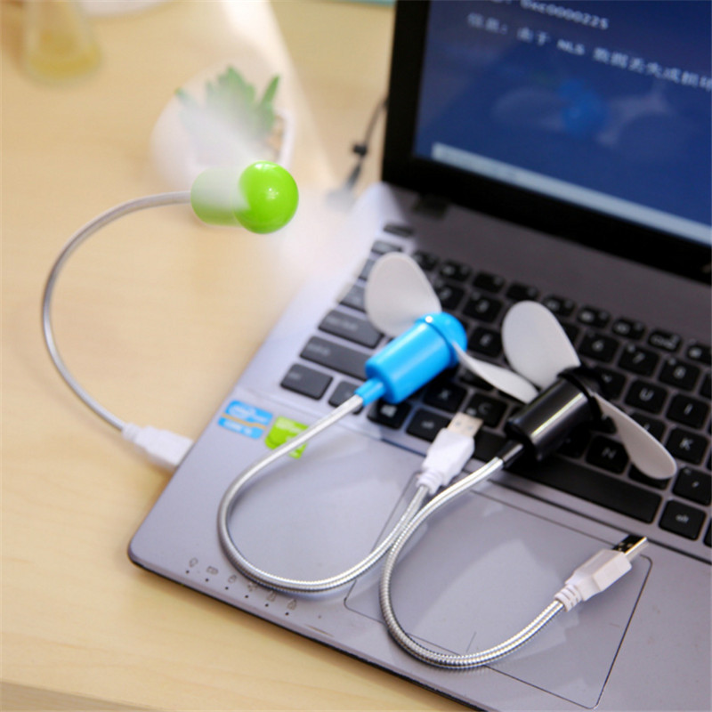 BinFul Safe Low Power Energy Saving Flexible Mini USB Cooling Fan for Notebook Laptop Computer USB Gadgets Fan