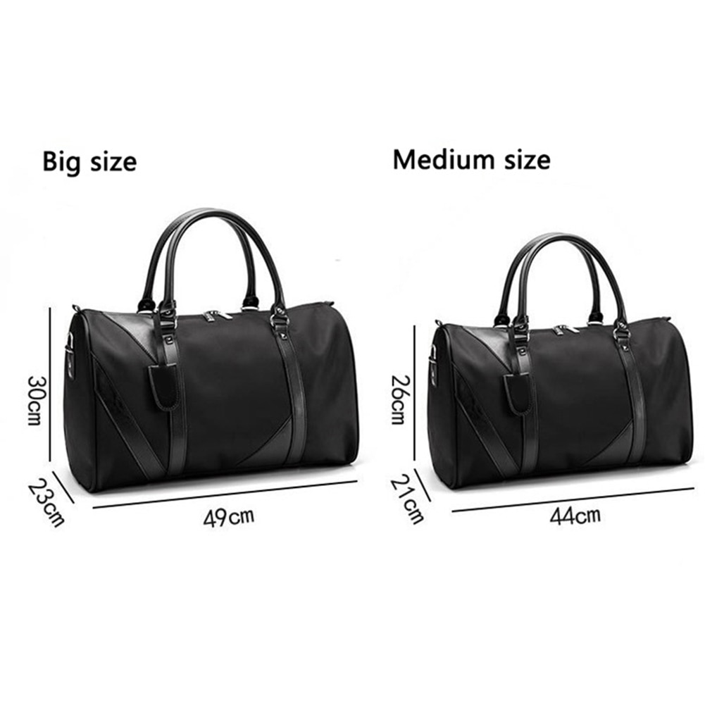 Dubbele twaalf laagste prijs Vrouwen Mannen Effen Kleur Handtas Reizen Opbergtas Fitness Bagage Duffle Pouch kerstcadeaus