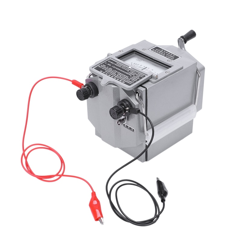 -Insulation Megohm Tester Resistance Meter Megohmmeter ZC25-4