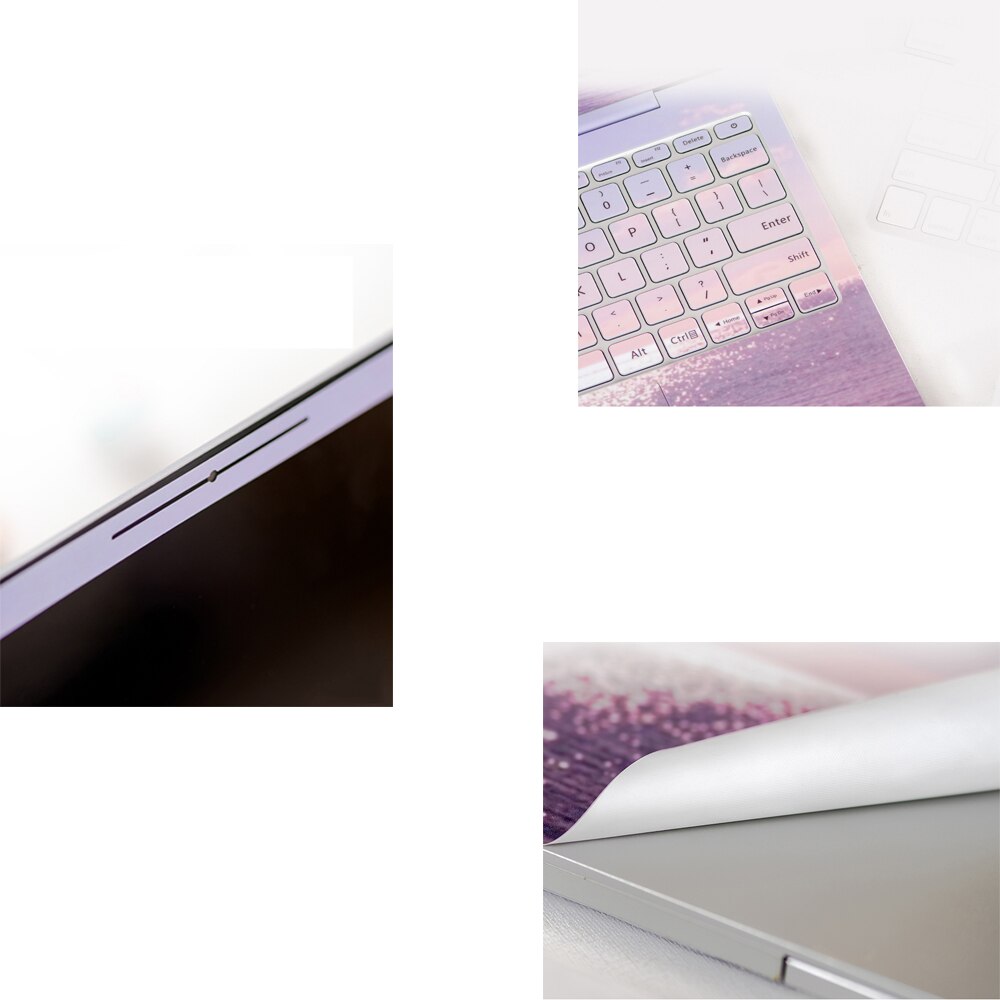 ABC ordinateur portable peau coucher de soleil océan ciel ordinateur portable autocollants décoratifs pour macbook Air xiaomi lenovo hp15 acer vinyle autocollant clavier