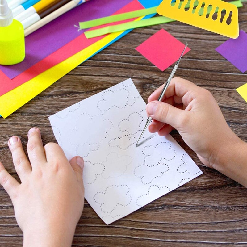 15 Pcs Craft Weeding Tool Set Basic Vinyl Weeding Kit for Silhouettes Cameos Lettering Cutting Splicing