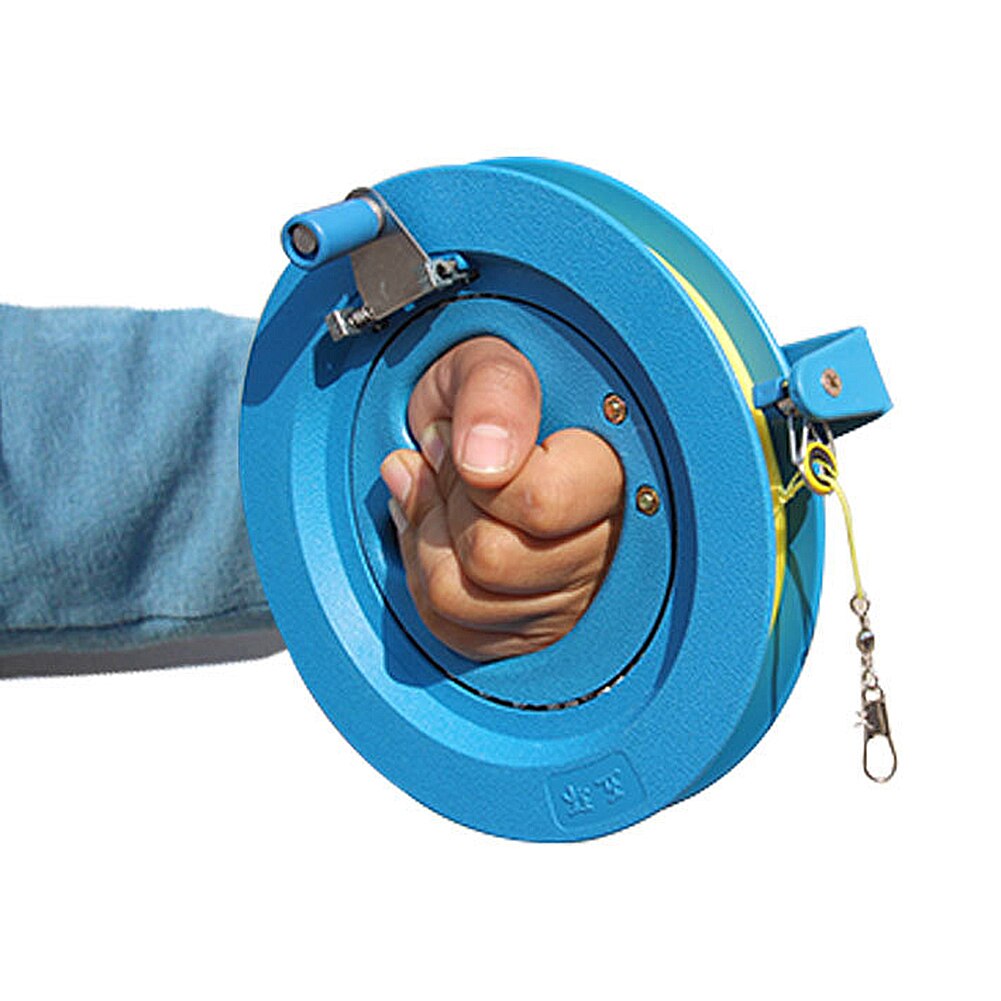 Professionele Kite Lijn Winder Kronkelende Reel Grip Wiel Met 650 Voeten (60LBS) vliegende Line String Vliegende Gereedschap Voor Kids Volwassenen