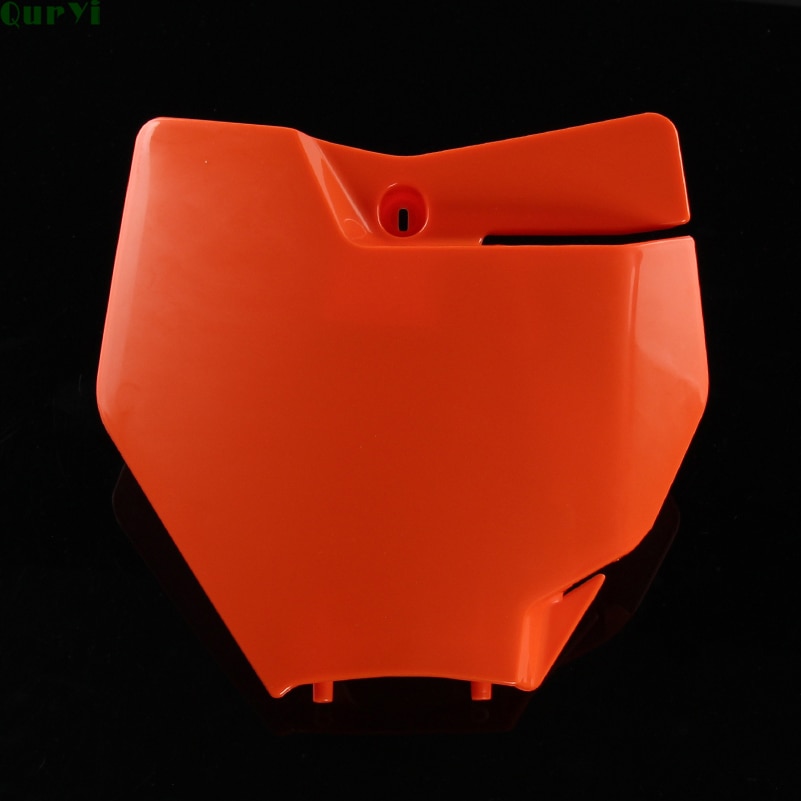 Motorcycle Plastic Front Number Plate Name Cover for 250/350/450 SX-F/XC-F And 125/150 SX Motocross Enduro
