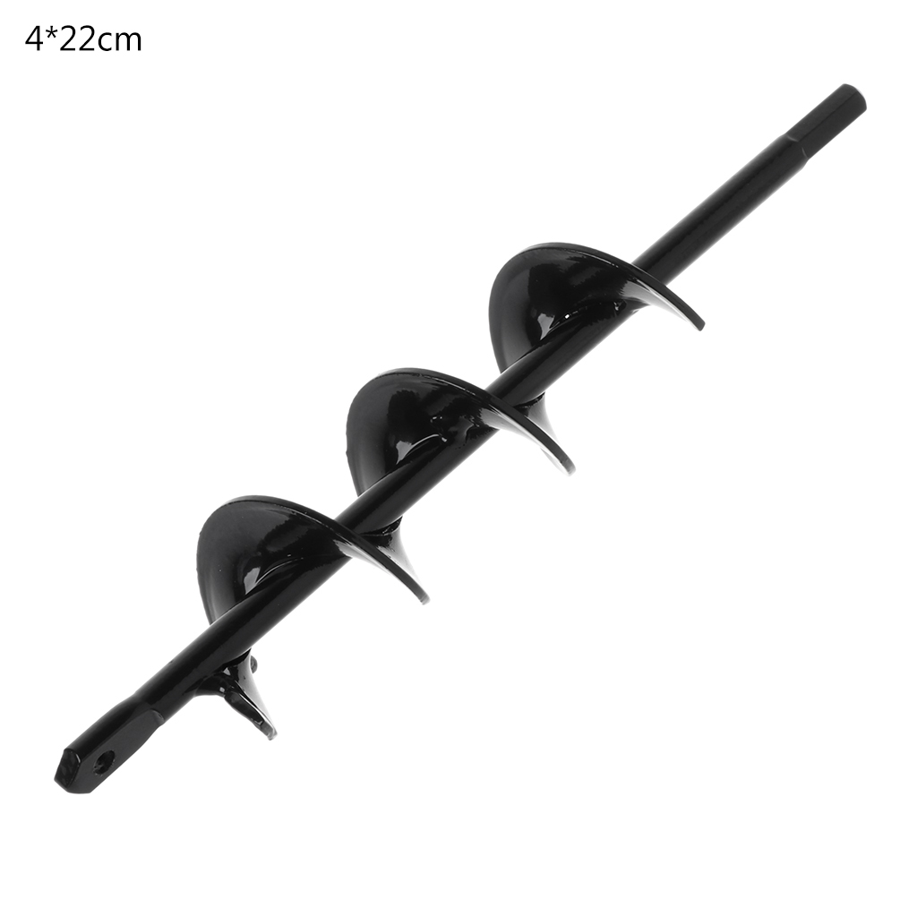 2 Size Garden Auger Flower Planter Spiral Drill Bi... – Grandado