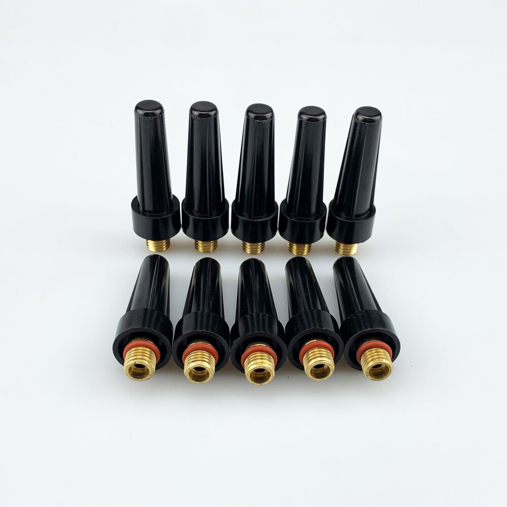 5Pcs 10Pcs TIG Welding 57Y03 Middle Back Cap for TIG Welding Torch wp 17 18 26 Series Tig Consumables Welding Soldering Supplies