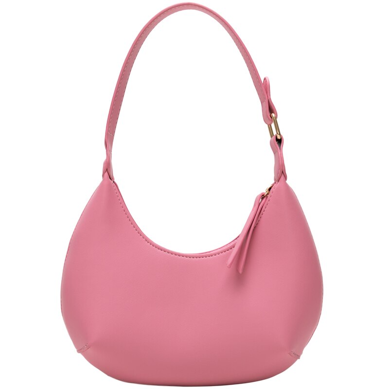 sommer Neue Macaron Farbe Frauen Unterarm Tasche PU Leder Mini Schulter Tasche Weibliche Reise Handtasche Einfache Weibliche Täglich tasche