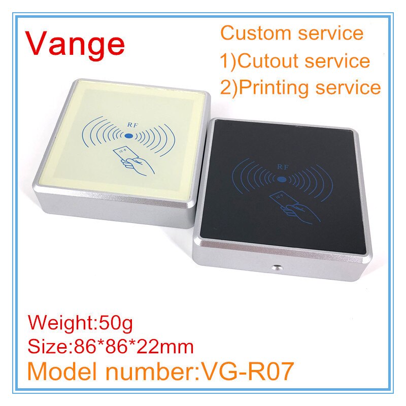 5pcs/lot Injection molding boxes IP54 ABS plastic case 86*86*22mm for entry door lock access control system