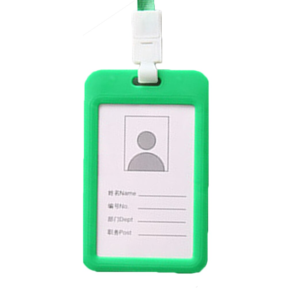 1PC In Lega di Alluminio del Supporto di Carta del Biglietto Da Visita ID Badge Holder Verticale In Metallo ID Business Case: B6