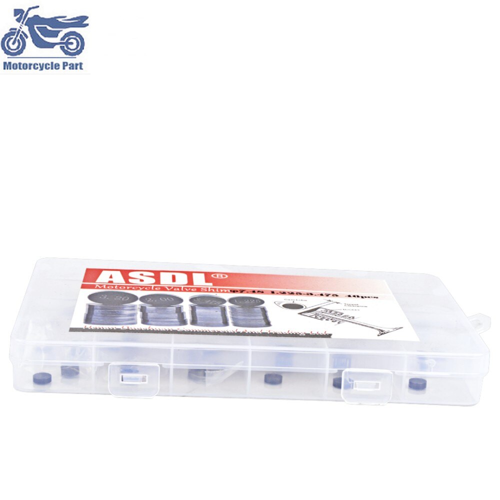 47pcs Motorcycle 7.48mm Adjustable Valve Shim Kit For Yamaha YZ250F WR250F GTS1000A FZS600 FZ6 FZS1000 FZ1 FZR600R FZR400 1000