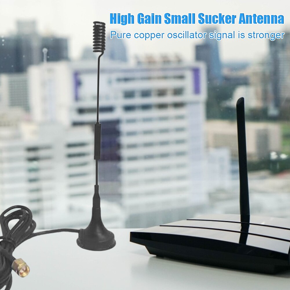 Wireless Antenna High Gain Small Sucker Antenna with Pure Copper Mast