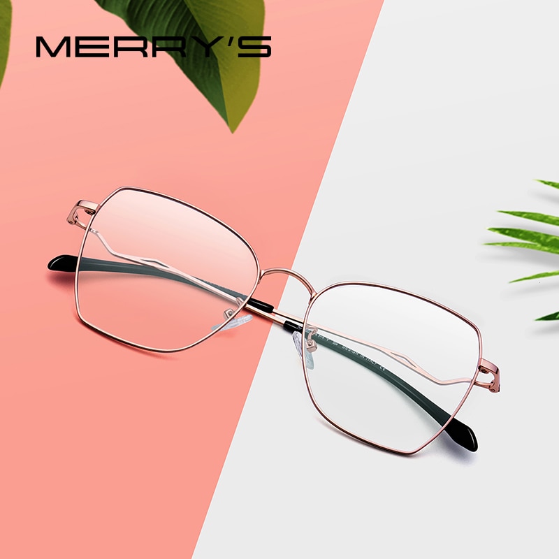 MERRYS Women Trending Glasses Frame Ladies Myopia Prescription Optical Eyeglasses S2021