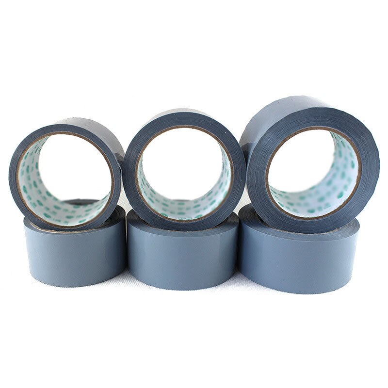Sealing Tape Silver Gray BOPP Tapes 6cm/4.8cm/1.2cm Plastic Packaging Tape High Viscosity Tape Logistics Supplies