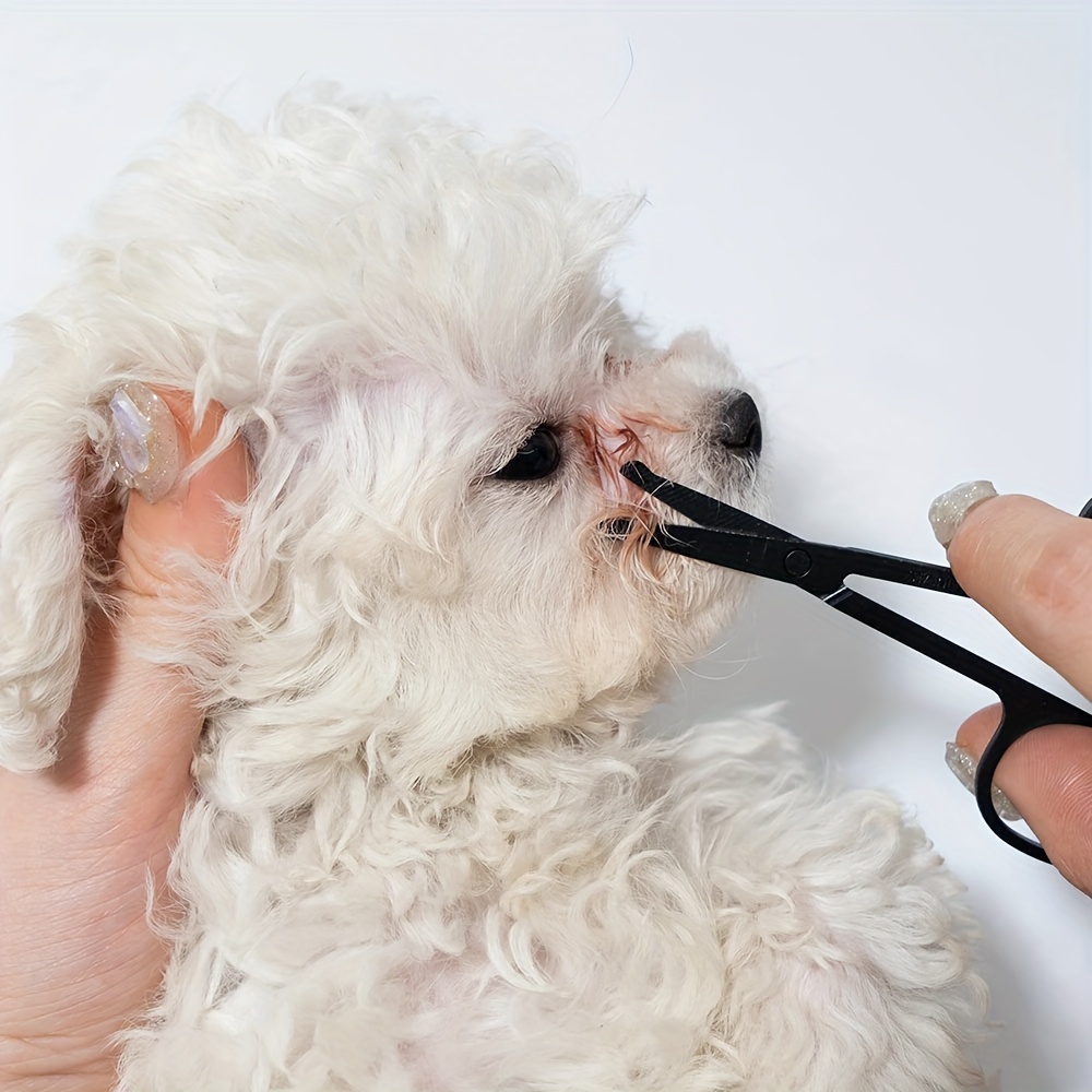 Pet Eye Grooming Brush Zachte traanvlekverwijderaar Haarontklitter Ambidexter Pet Hair Remover Hondenborstel voor verzorging